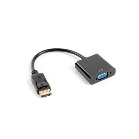 ADAPTADOR LANBERG DISPLAYPORT 1.1 A VGA 20CM NEGRO - Imagen 1