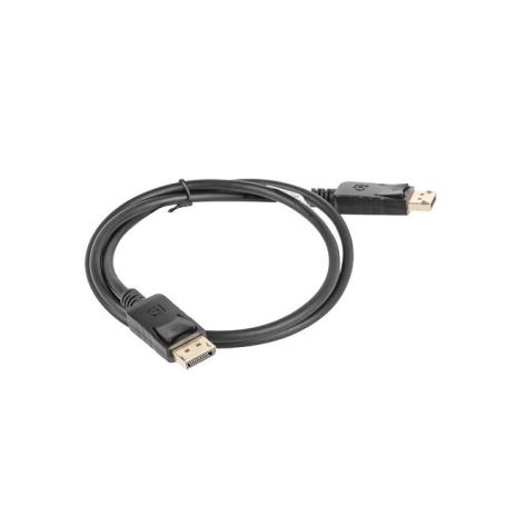 CABLE DISPLAYPORT LANBERG MACHO MACHO 4K 1M NEGRO - Imagen 1