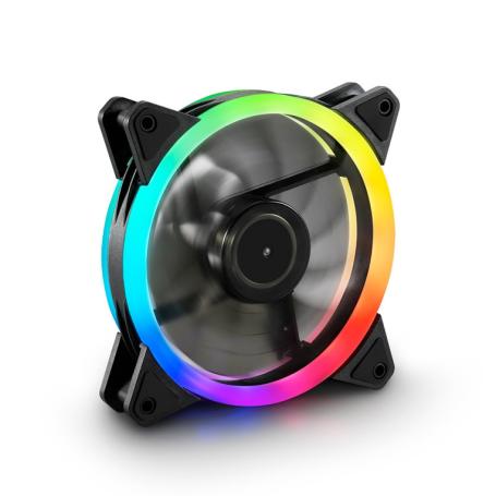 VENTILADOR CAJA SHARKOON SHARK BLADES FAN 120X120X 25,5 MM RGB LED - Imagen 1