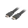 CABLE HDMI LANBERG MACHO/MACHO V2.0 4K PLANO 1.8M NEGRO - Imagen 1