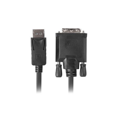 CABLE DISPLAYPORT LANBERG MACHO/DVI-D MACHO 24+1 1.8M NEGRO - Imagen 1