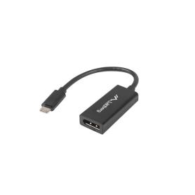 ADAPTADOR USB LANBERG USB-C M 3.1 A DISPLAYPORT H 15CM NEGRO - Imagen 1