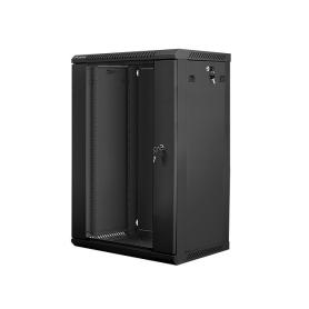 ARMARIO RACK LANBERG 18U 600X450X901 AUTO ENSAMBLADO 19" HASTA 60 KG NEGRO - Imagen 1