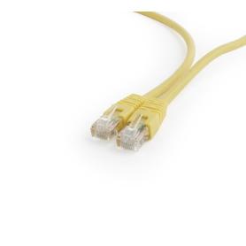 CABLE RED GEMBIRD UTP CAT6 0,5M AMARILLO - Imagen 1