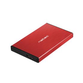 CAJA EXTERNA NATEC RHINO GO DISCO DURO 2,5" USB 3.0 SATA ROJA - Imagen 1