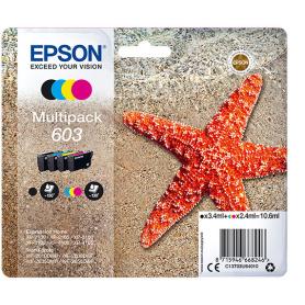 TINTA EPSON 603 PACK DE 4 - Imagen 1