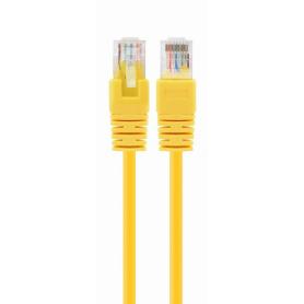 CABLE RED GEMBIRD UTP CAT6 0,25M AMARILLO - Imagen 1