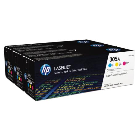 TONER HP 305A TRICOLOR 2600PAG - Imagen 1