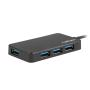 HUB NATEC MONTH 4 PUERTOS USB 3.0 NEGRO - Imagen 1