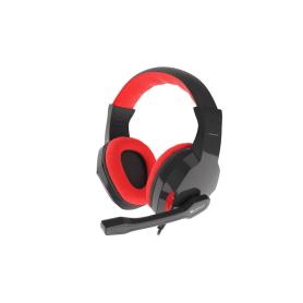 AURICULARES GAMING GENESIS ARGON 100 ROJOS - Imagen 1