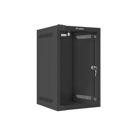 ARMARIO RACK LANBERG 9U 280X310 AUTO ENSAMBLADO 10" HASTA 20 KG NEGRO - Imagen 1