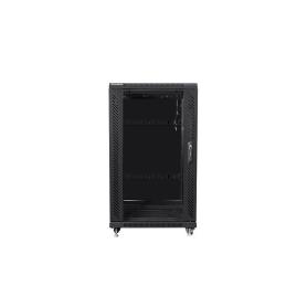 ARMARIO RACK LANBERG 22U 600X600 AUTOENSAMBLADO HASTA 60KG NEGRO - Imagen 1