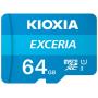 MICRO SD KIOXIA 64GB EXCERIA UHS-I C10 R100 CON ADAPTADOR - Imagen 1