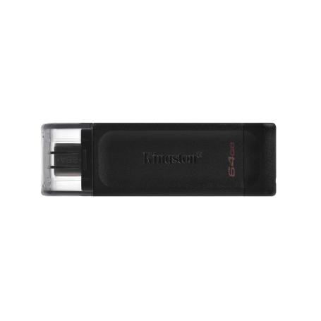 USB-C 3.2 KINGSTON 64GB DATATRAVELER 70 - Imagen 1