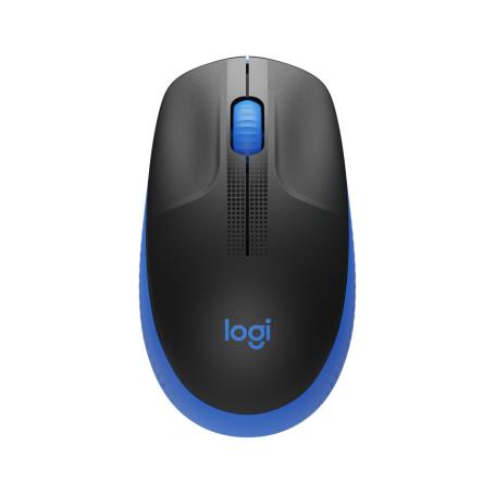 RATON LOGITECH M190 INALAMBRICO NEGRO AZUL - Imagen 1