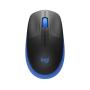 RATON LOGITECH M190 INALAMBRICO NEGRO AZUL - Imagen 1