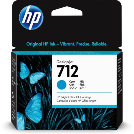 TINTA HP 712 CIAN - Imagen 1