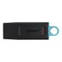 USB 3.2 KINGSTON 64 GB DATATRAVELER EXODIA NEGRO / TURQUESA - Imagen 1