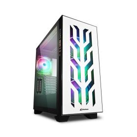 CAJA SHARKOON ELITE SHARK CA300T ATX 2XUSB3.0 SIN FUENTE BLANCO - Imagen 1