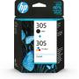 TINTA HP 305 PACK COLOR NEGRO - Imagen 1