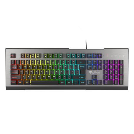 TECLADO GAMING GENESIS RHOD 500 RGB RETROILUMINADO LAYOUT ESPAÑOL - Imagen 1