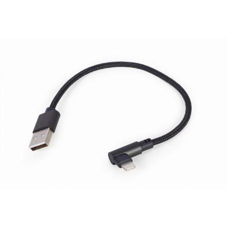 CABLE USB GEMBIRD 2.0 A LIGHTNING 0,2M - Imagen 1