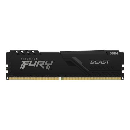 DDR4 KINGSTON 16GB 3200 FURY BEAST NEGRO - Imagen 1