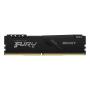 DDR4 KINGSTON 16GB 3200 FURY BEAST NEGRO - Imagen 1