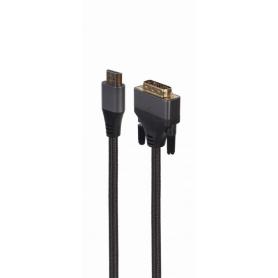 CABLE HDMI GEMBIRD A DVI MACHO MACHO 4K 1,8 "PREMIUM SERIES" - Imagen 1