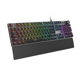 TECLADO GAMING GENESIS THOR 401 BROWN SWITCH RGB - Imagen 1