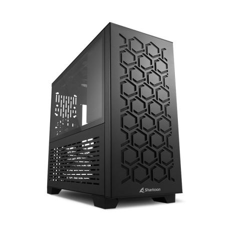 CAJA SHARKOON MS-Y1000 MATX 2XUSB3.0 SIN FUENTE NEGRO - Imagen 1