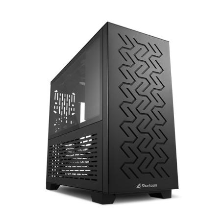 CAJA SHARKOON MS-Z1000 MATX 2XUSB3.0 SIN FUENTE NEGRO - Imagen 1