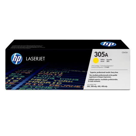 TONER HP 305A AMARILLO - Imagen 1