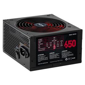 FUENTE ALIMENTACION NOX NX650 650W ATX NEGRO - Imagen 1