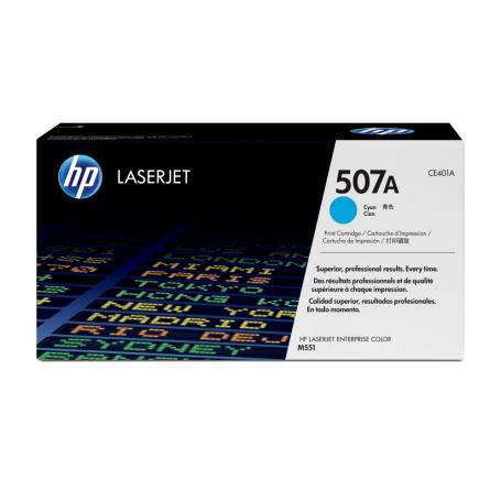 TONER HP 507A CIAN - Imagen 1