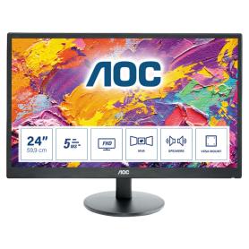 MONITOR AOC M2470SWH 23,6" 1920x1080 5MS HDMI ALTAVOCES NEGRO - Imagen 1