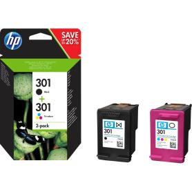 TINTA HP 301 PACK AHORRO NEGRO TRICOLOR - Imagen 1