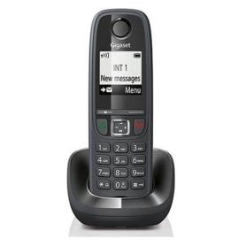 TELEFONO FIJO GIGASET AS405H  SUPLETORIO INALAMBRICO NEGRO - Imagen 1