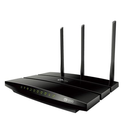 ROUTER TP-LINK Archer C1200 AC1200 DUAL BAND 4 PORT GIGABIT 3 ANTENAS 1 USB - Imagen 1