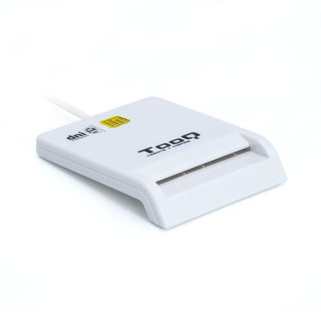 LECTOR TARJETAS EXTERNO DNIe TOOQ TQR-210W BLANCO - Imagen 1