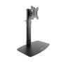 SOPORTE MESA TOOQ DB1127TN-B 17-27" GIRATORIO INCLINABLE NEGRO - Imagen 1