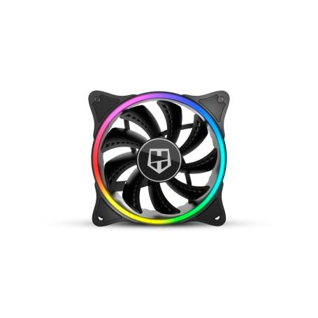 VENTILADOR CAJA NOX HUMMER X-FAN ARGB HALO RING FAN - Imagen 1