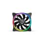 VENTILADOR CAJA NOX HUMMER X-FAN ARGB HALO RING FAN - Imagen 1