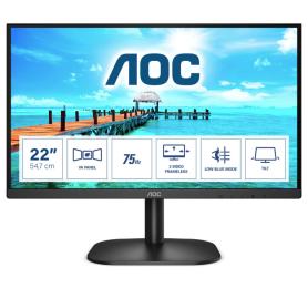 MONITOR AOC 22B2H/EU 21,5" FHD VGA HDMI VESA - Imagen 1