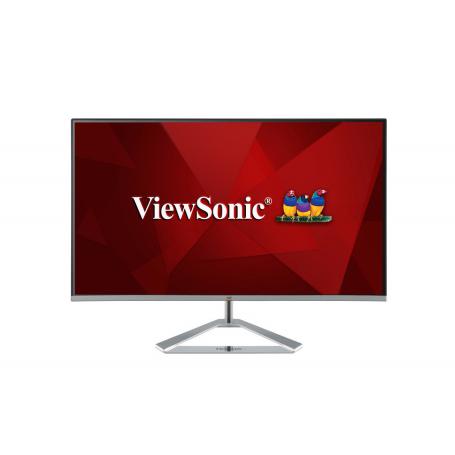 MONITOR VIEWSONIC VX2476-SMH 23,8" IPS FHD SLIM VGA HDMI SOPORTE CROMADO - Imagen 1