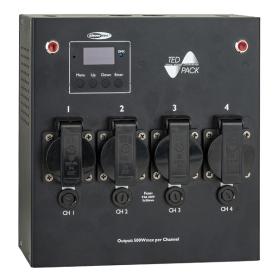 Showtec TED Pack Dimmer pack de 4 canales - Imagen 1