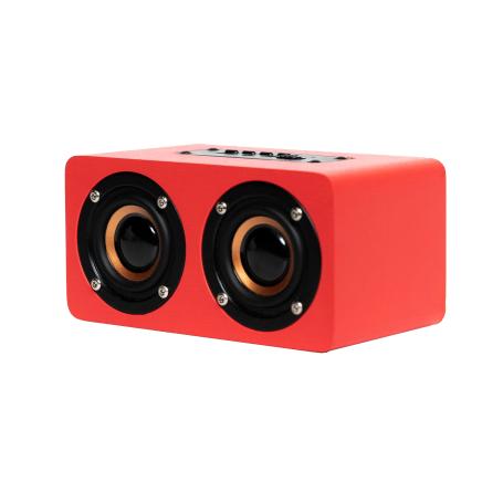 QBT-100 BT SPEAKER ROJO - Imagen 1