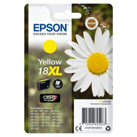 TINTA EPSON EXPRESION HOME 18XL AMARILLO XP102 205 215 305 405 - Imagen 1