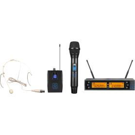 QWM-2 DUAL COMBO ( HANDHELD + EARSET )863-865 MHZ - Imagen 1