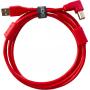 U95006RD - ULTIMATE AUDIO CABLE USB 2.0 A-B RED ANGLED 3M - Imagen 1